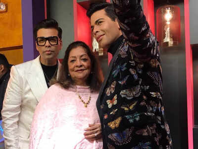 Karan Johar unveils his wax statue at Madame Tussauds Singapore