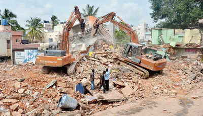 BBMP demolition drive in city fails RTI scrutiny