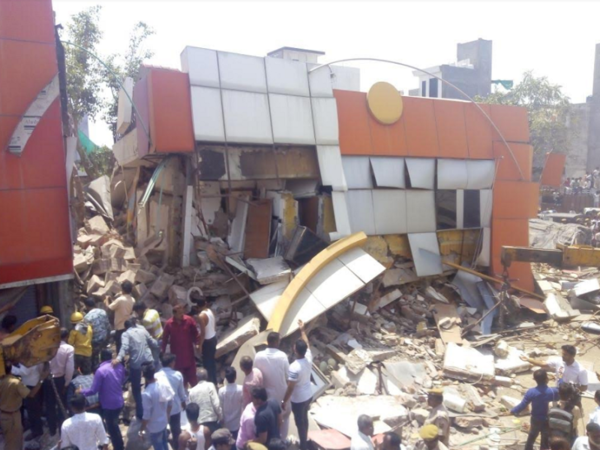 Hotel restaurant building collapses in Kota, 4 rescued alive