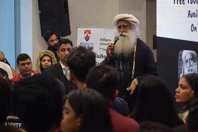 Bennettians learn life lessons from Sadhguru
