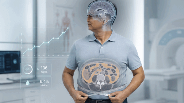 Why your waistline in midlife may decide how fast your brain ages