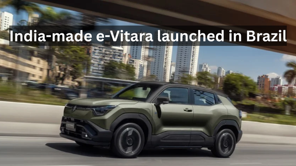 India-made Maruti Suzuki e-Vitara launched in Brazil: Here’s what’s different