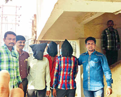 3 held for extortion, said they wanted to make Bhojpuri film