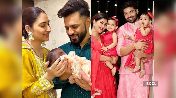Diwali 2023: From Disha Parmar-Rahul Vaidya with their baby girl to Debina Bonnerjee- Gurmeet Chaudhary enjoying with their daughters: TV celebs glam up for the festivities