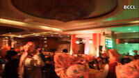 A glitzy wedding ceremony 