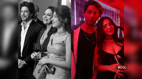 From Aditi Bhatia getting spotted with Shah Rukh Khan at a wedding to Roshni Walia partying with Aryan Khan; these TV young guns' big moments with Bolly stars