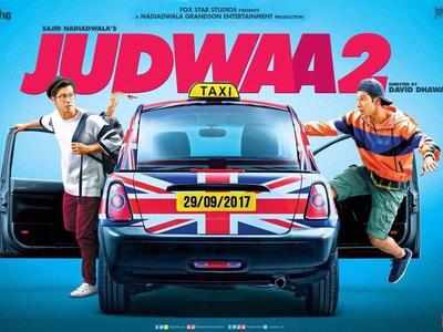 Judwaa 2 first poster: Varun Dhawan wows as ‘shareef’ and ‘tapori’ in this David Dhawan directional