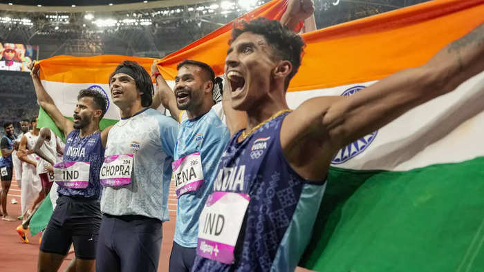 Asian Games 2023 highlights: Historic 1-2 for India! Neeraj grabs gold ...