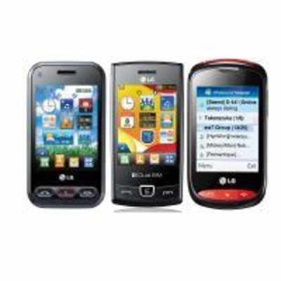 LG launches T30i, T325, P520 Touchscreen Phones