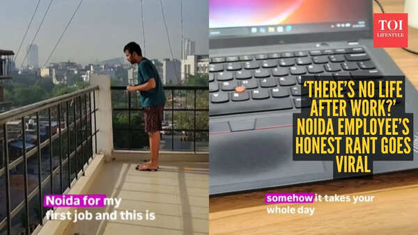 '9 to 6 took my whole life': Noida employee’s viral video hits hard