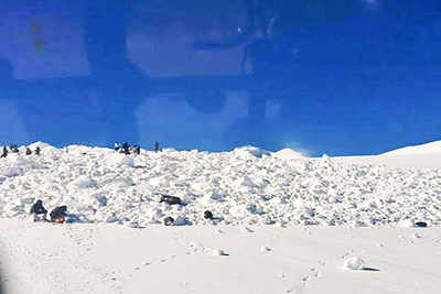 Avalanche warning issued in Kashmir, Ladakh