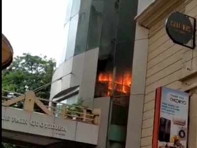 Fireman injured in blaze at Haiko Place mall in Powai