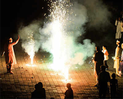 Students pledge to observe Diwali free of fireworks