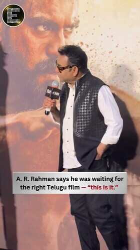 A.R. Rahman Calls Peddi His Much-Awaited Telugu Project