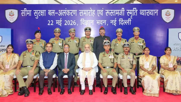 BSF Rajasthan frontier officers honoured with Gallantry Medals for bravery along Indo-Pak border