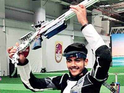 Aishwary Pratap Singh Tomar, Angad Vir Singh Bajwa, Mairaj Ahmad Khan take shooting Olympic spots to record 15