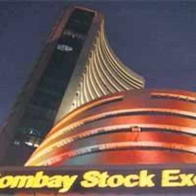 Sensex up, but sees record 24 pc monthly loss