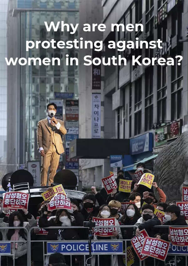 New political cry in South Korea: 'Out with man haters'
