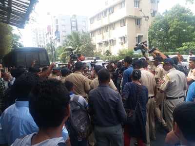 Save Aarey: Police detain people protesting outside actor Amitabh Bachchan's bungalow