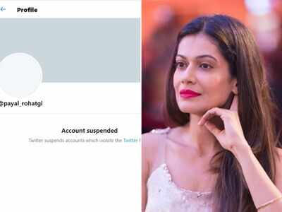 Payal Rohatgi’s Twitter account suspended, actress makes appeal to her followers