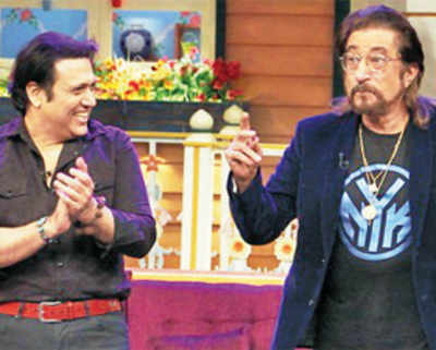 Shakti Kapoor surprises Govinda on Kapil Sharma's comedy show