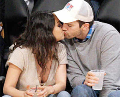 Did Mila and Ashton wed in secret?