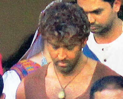 Hrithik goes back in time to Mohenjodaro