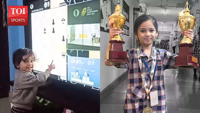 Exclusive | Watching Magnus Carlsen at 2: How 5-year-old Aarini Lahoty became India&rsquo;s No. 1 among youngest chess talents