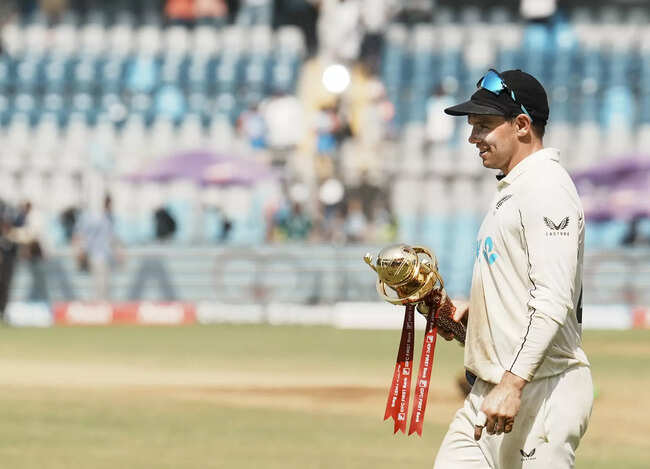 Latham 'ecstatic' after an improbable success against India as captain