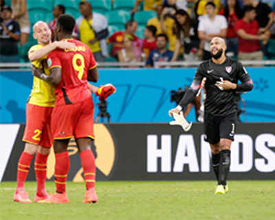 Belgium beat USA 2-1 to make World Cup quarter-finals