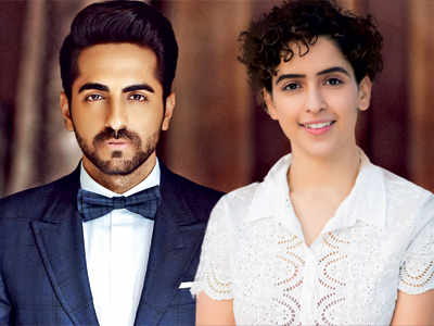 Ayushmann Khurrana finds love interest in Dangal girl Sanya Malhotra for Badhaai Ho