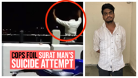 Close call: Cops rescue Surat man about to jump from bridge 