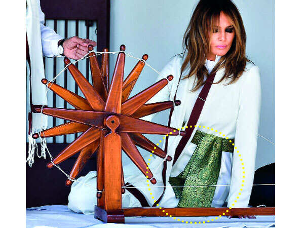 Melania and Ivanka Trump’s subtle nod to India