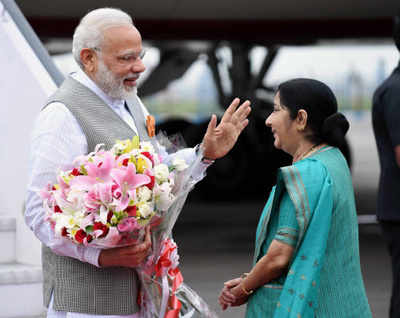 PM Narendra Modi returns from three-nation tour