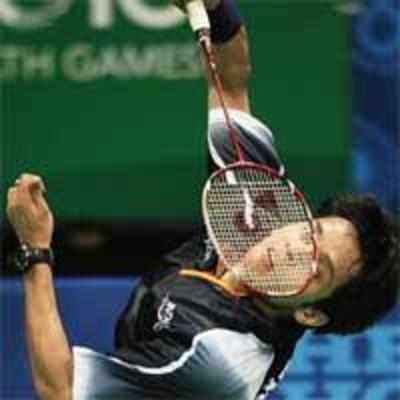 Wrong line call pushes Kashyap out; Saina reaches final