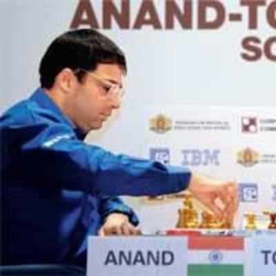 Anand sizzles again