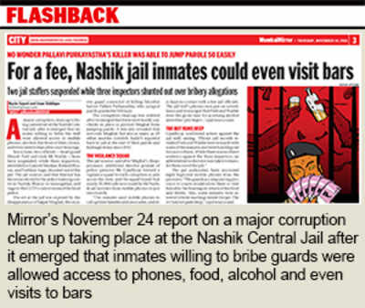 Nashik jail clean-up: 7 more mobile phones recovered