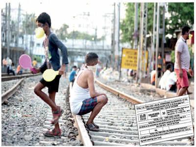 Central Railway imposes speed restrictions in several stretches as it fears that tracks have been damaged due to human waste