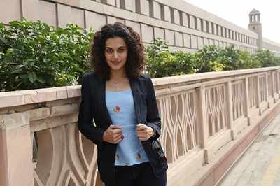 Taapsee Pannu: Media should not overshadow 'the outsider' over non-actor star kid
