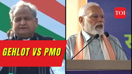 Ashok Gehlot, PMO spar over 'missing' invite for 3-minute speech
