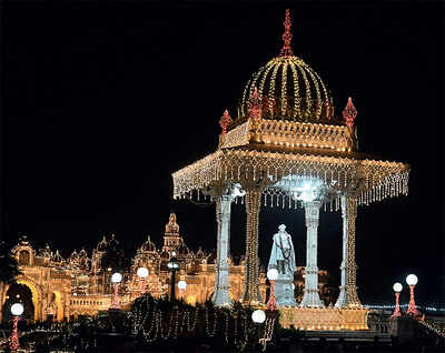 Mysuru Dasara special: All lights aglow in Mysuru