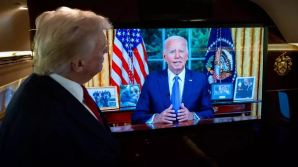 Trump amplifies another conspiracy theory: Joe Biden is a robotic clone