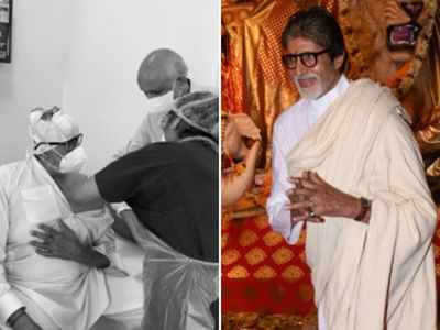 Amitabh Bachchan calls experience of getting vaccination as 'historic'