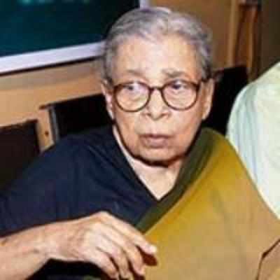 Mahasweta Devi makes her film debut