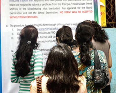 Confusion prevails over FYJC admissions at Mithibai College