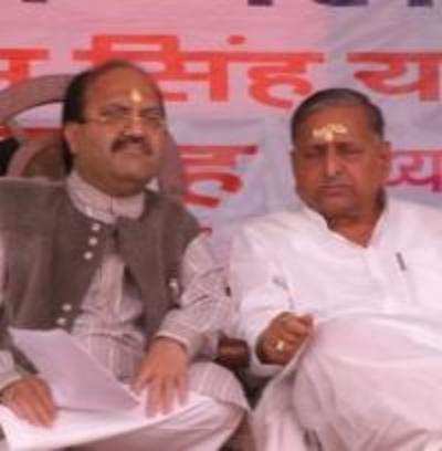 Amar Singh denies rift with Mulayam Singh