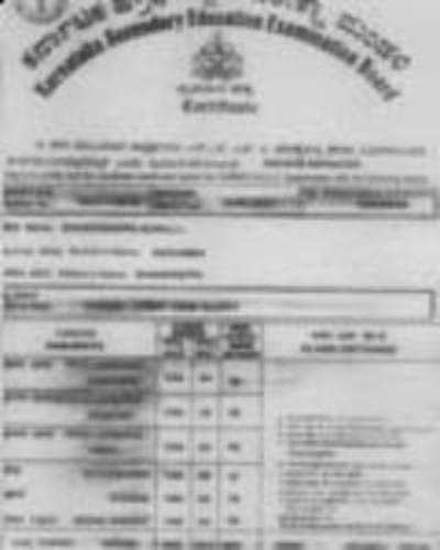 A smart SSLC card forgery