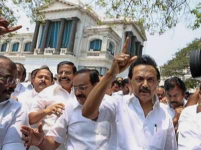 Protests against Ram Rajya Rath Yatra, Edappadi K Palaniswamy in Tamil Nadu