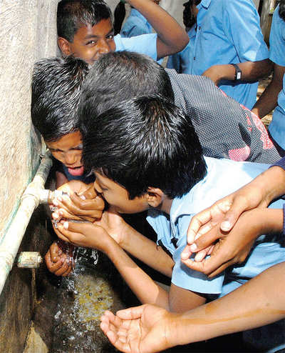 Schools thirsting for safe drinking water