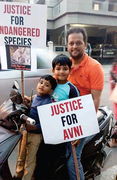 Tigress Avni’s killing: Bengaluru demands action